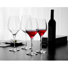 Haonai Round Red Wine Goblets Red/white Wine Glasses Set on Glass Stem Perfect Gift,Dishwasher safe